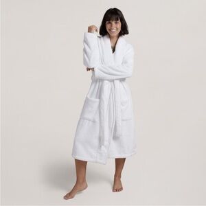 Parachute Turkish White Classic terrycloth Cotton Robe Small